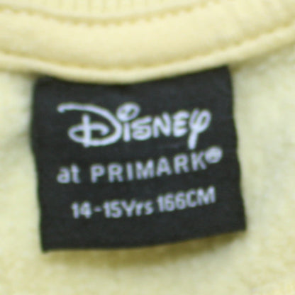 Boys UK Size 14-15 Years Disney Yellow Pullover Sweatshirt