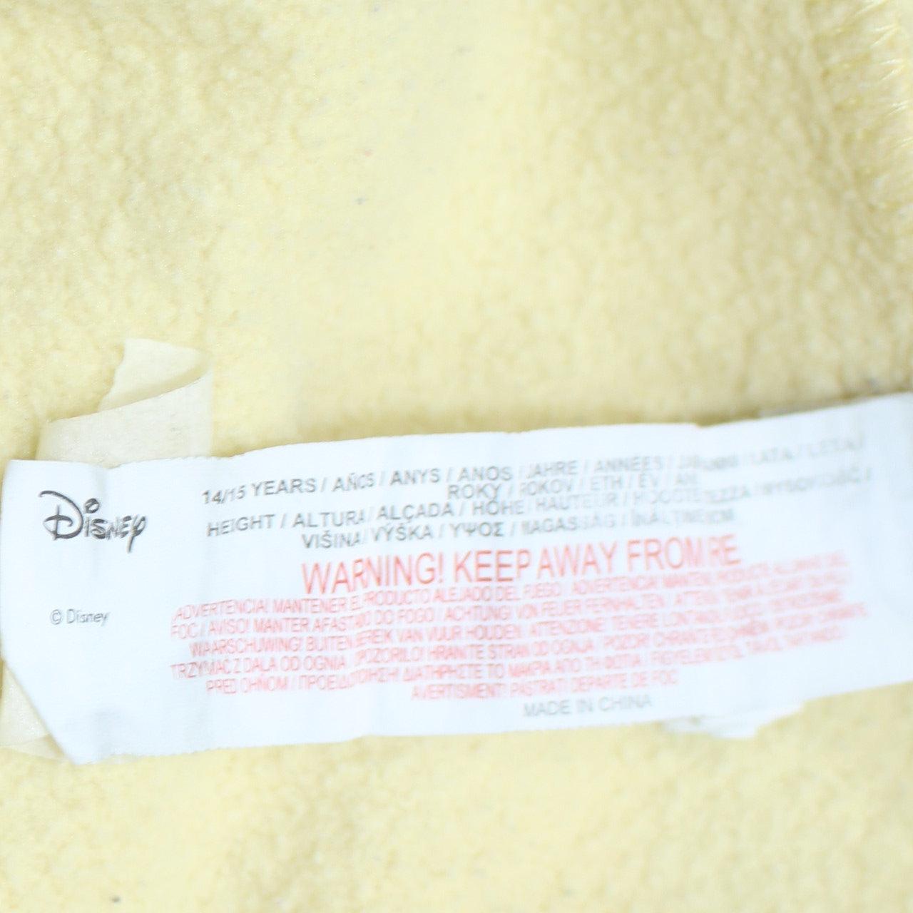 Boys UK Size 14-15 Years Disney Yellow Pullover Sweatshirt
