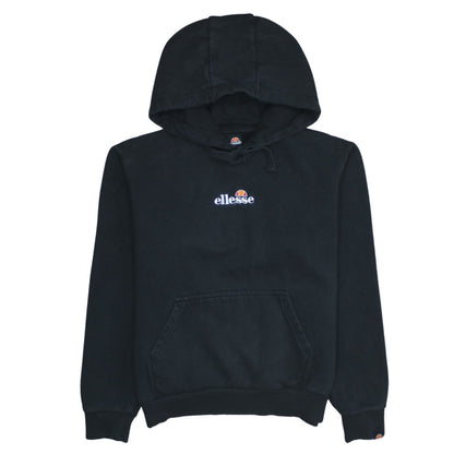Mens UK Size M ellesse Black Pullover Hoodie