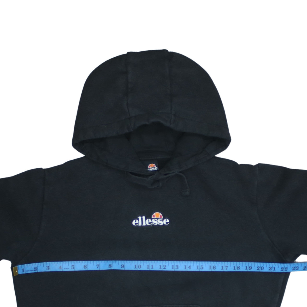 Mens UK Size M ellesse Black Pullover Hoodie