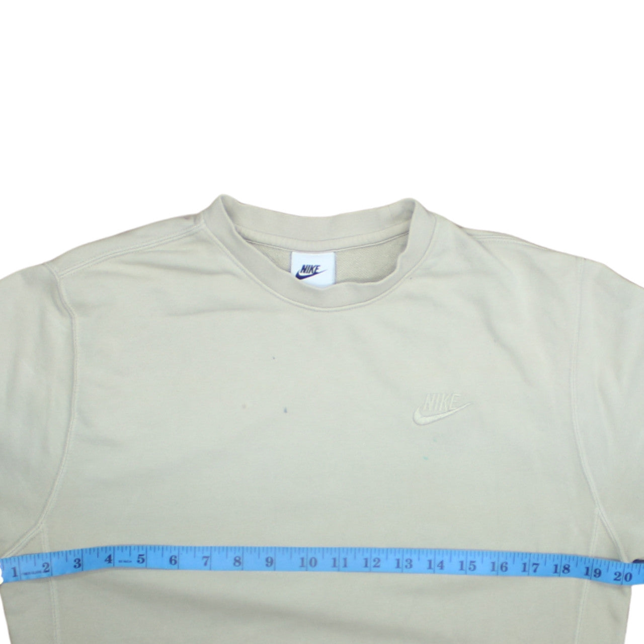 Mens UK Size XS Nike Beige Pullover Sweatshirt
