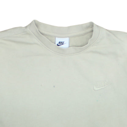 Mens UK Size XS Nike Beige Pullover Sweatshirt