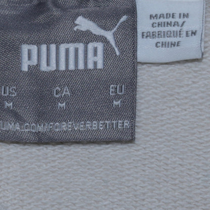 Mens UK Size M PUMA Beige Pullover Hoodie