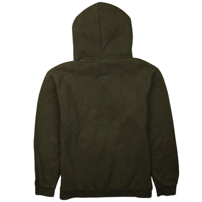 Mens UK Size S PUMA Green Pullover Hoodie