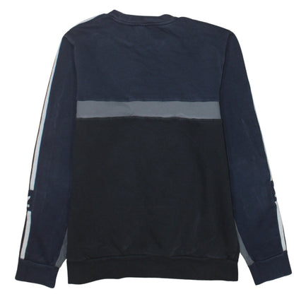 Boys UK Size 15-16 Years adidas Blue Pullover Sweatshirt