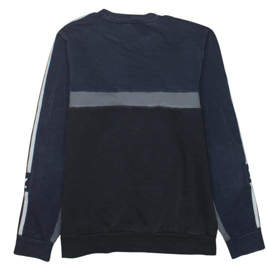 Boys UK Size 15-16 Years adidas Blue Pullover Sweatshirt