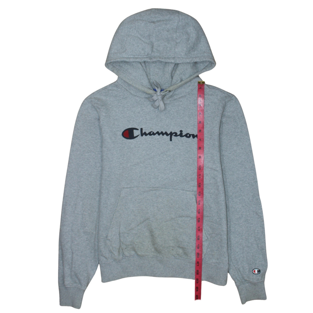 Mens UK Size S Champion Grey Pullover Hoodie