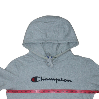 Mens UK Size S Champion Grey Pullover Hoodie