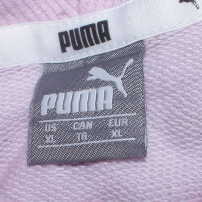 Womens UK Size XL PUMA Grey Pullover Hoodie