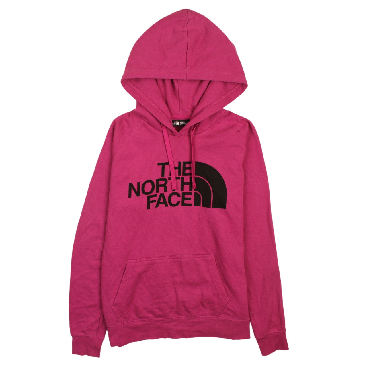 Womens UK Size M The North Face Pink Pullover Hoodie