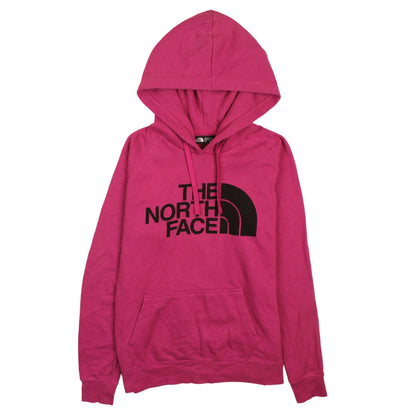 Womens UK Size M The North Face Pink Pullover Hoodie