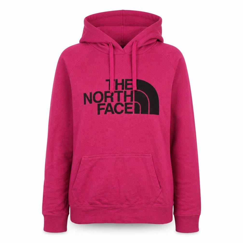 Womens UK Size M The North Face Pink Pullover Hoodie