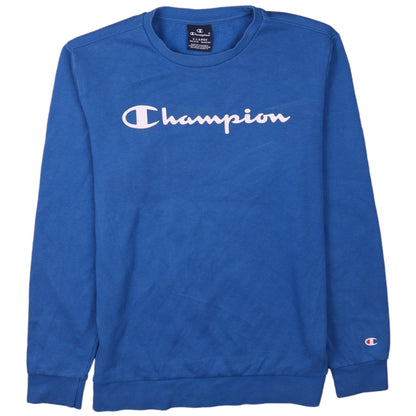 Boys UK Size 13-14 Years Champion Blue Pullover Sweatshirt
