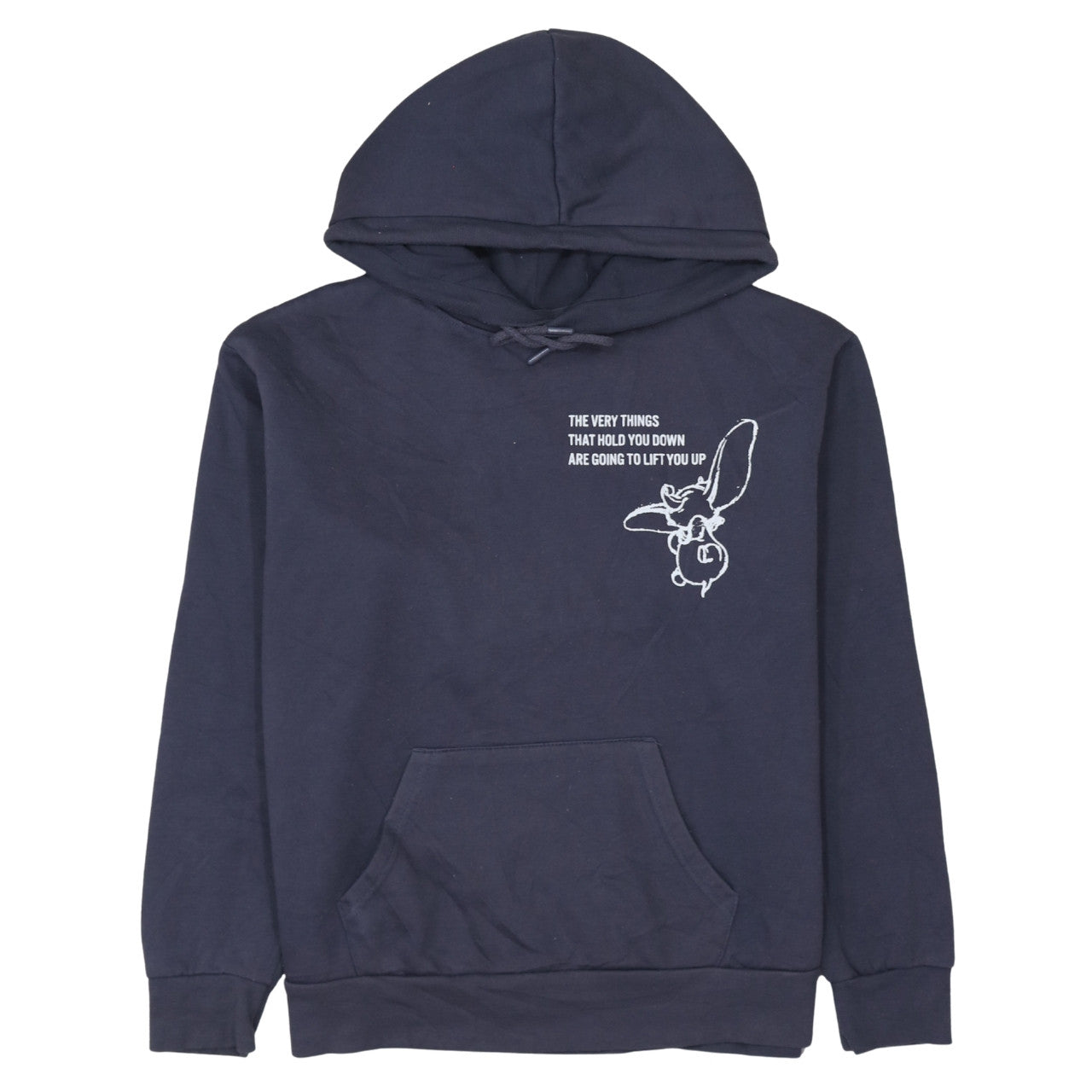 Womens UK Size S Disney Blue Pullover Hoodie