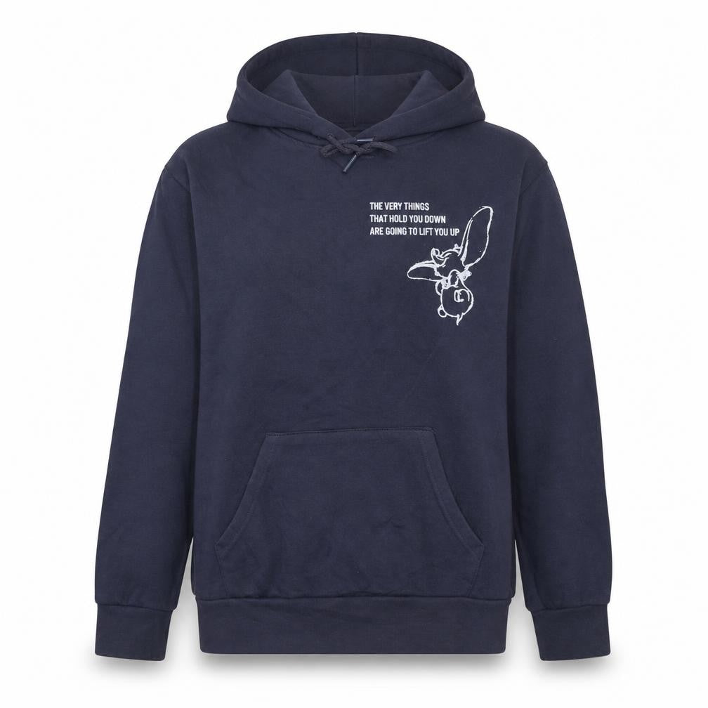 Womens UK Size S Disney Blue Pullover Hoodie