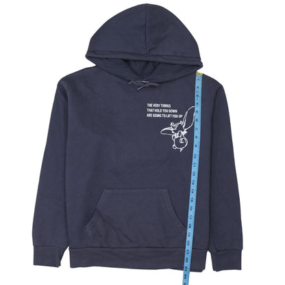 Womens UK Size S Disney Blue Pullover Hoodie