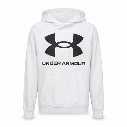 Mens UK Size XS Under armour White Pullover Hoodie