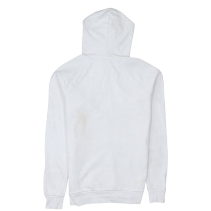 Mens UK Size XS Under armour White Pullover Hoodie