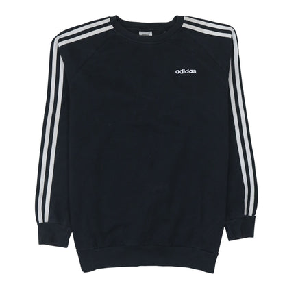 Womens UK Size XS adidas Black Pullover Sweatshirt