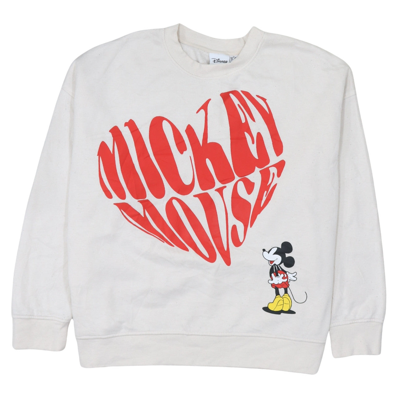 Womens UK Size 18 Disney Ivory Pullover Sweatshirt