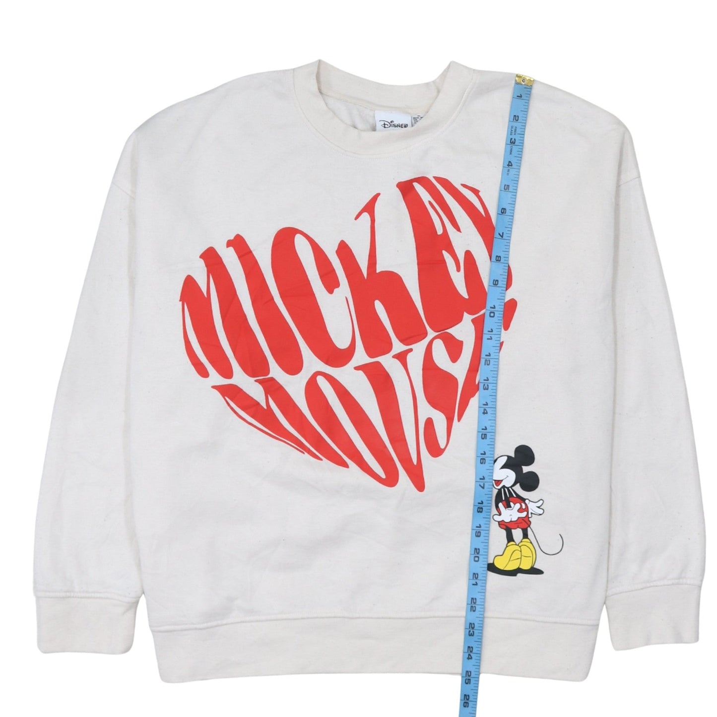 Womens UK Size 18 Disney Ivory Pullover Sweatshirt