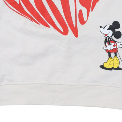 Womens UK Size 18 Disney Ivory Pullover Sweatshirt