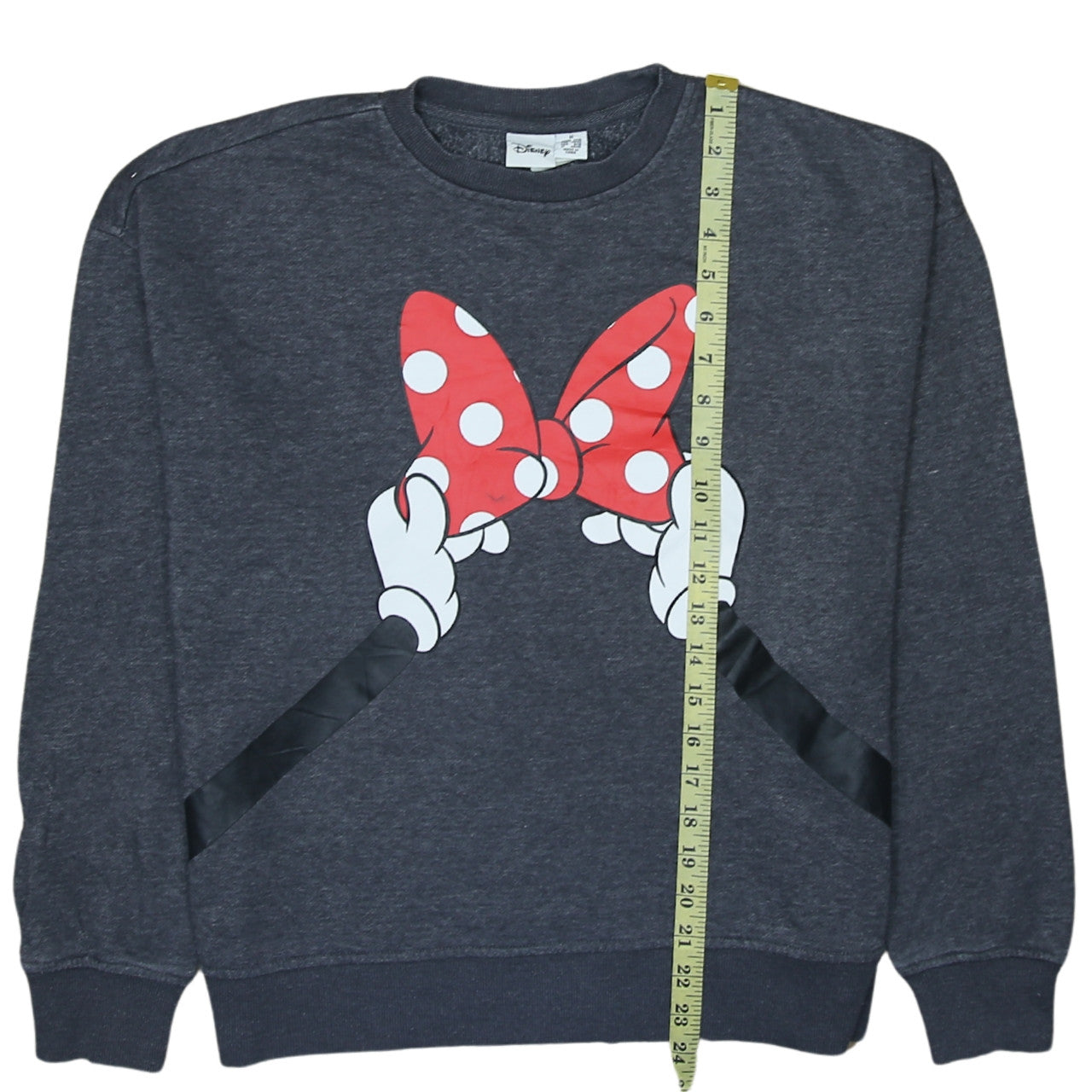 Womens UK Size 12/14 Disney Grey Pullover Sweatshirt
