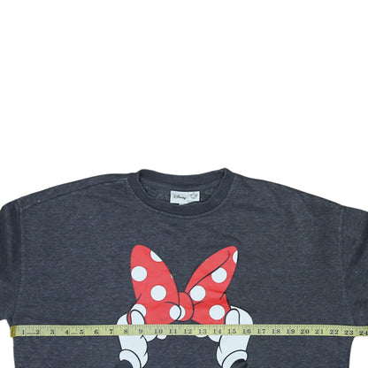 Womens UK Size 12/14 Disney Grey Pullover Sweatshirt