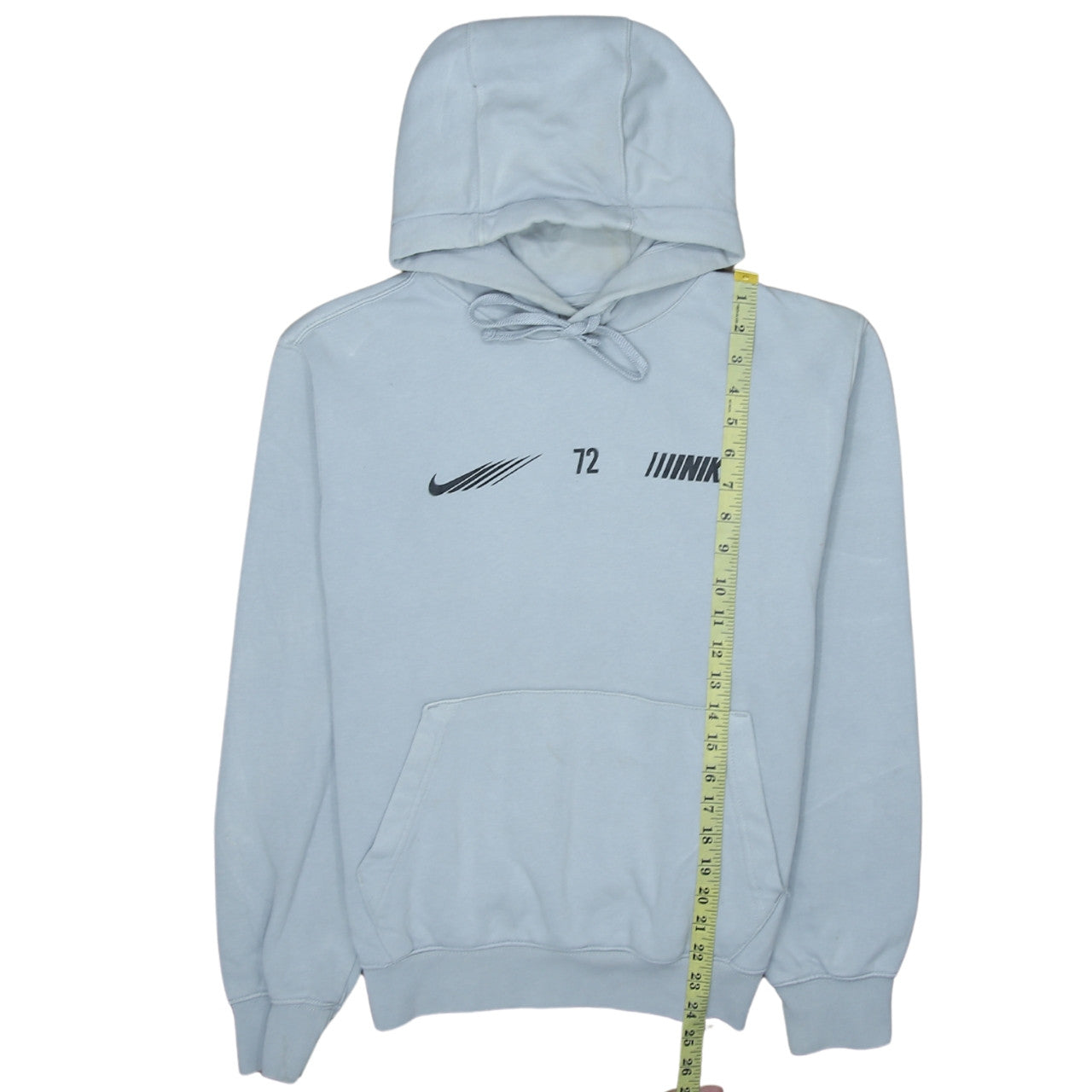 Mens UK Size S Nike Grey Pullover Hoodie