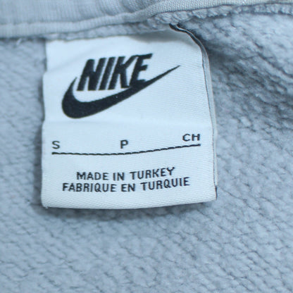 Mens UK Size S Nike Grey Pullover Hoodie