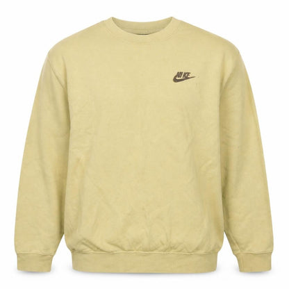 Mens UK Size S Nike Beige Pullover Sweatshirt