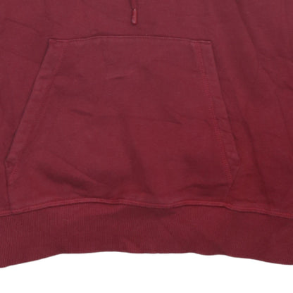 Mens UK Size S Champion Red Pullover Hoodie
