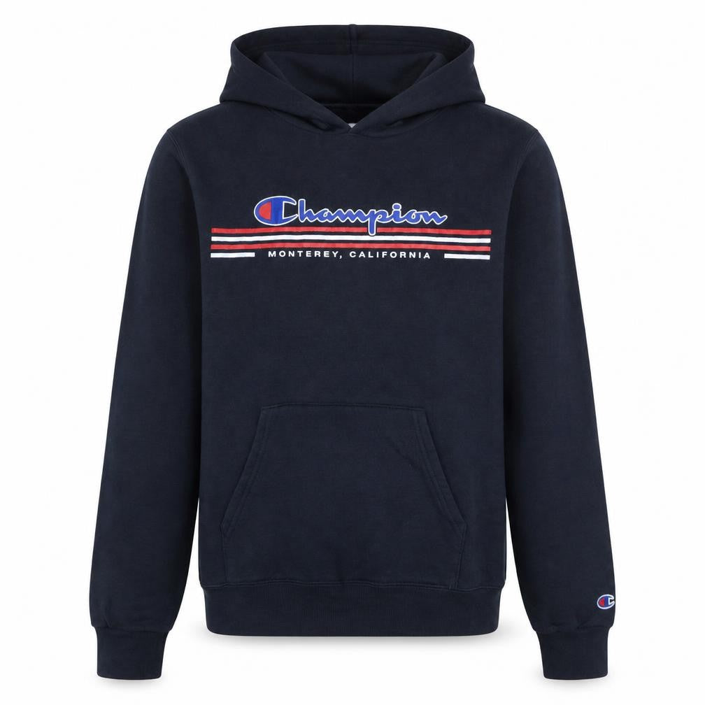Mens UK Size XS Champion Blue Pullover Hoodie
