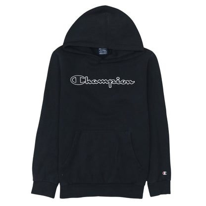 Boys UK Size 13-14 Years Champion Black Pullover Hoodie