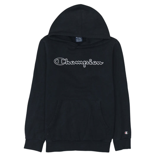 Boys UK Size 13-14 Years Champion Black Pullover Hoodie