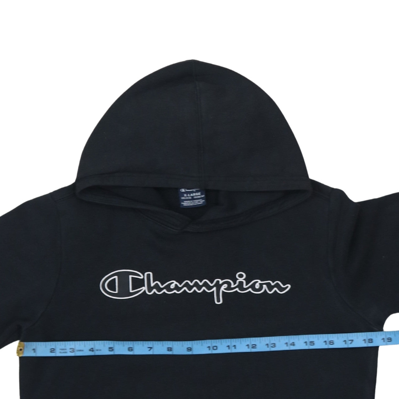 Boys UK Size 13-14 Years Champion Black Pullover Hoodie