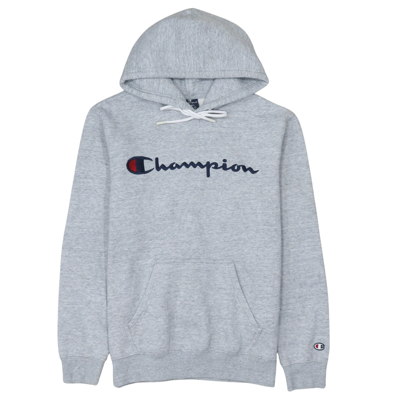 Mens UK Size S Champion Grey Pullover Hoodie