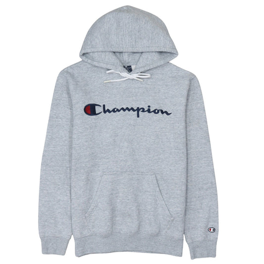 Mens UK Size S Champion Grey Pullover Hoodie