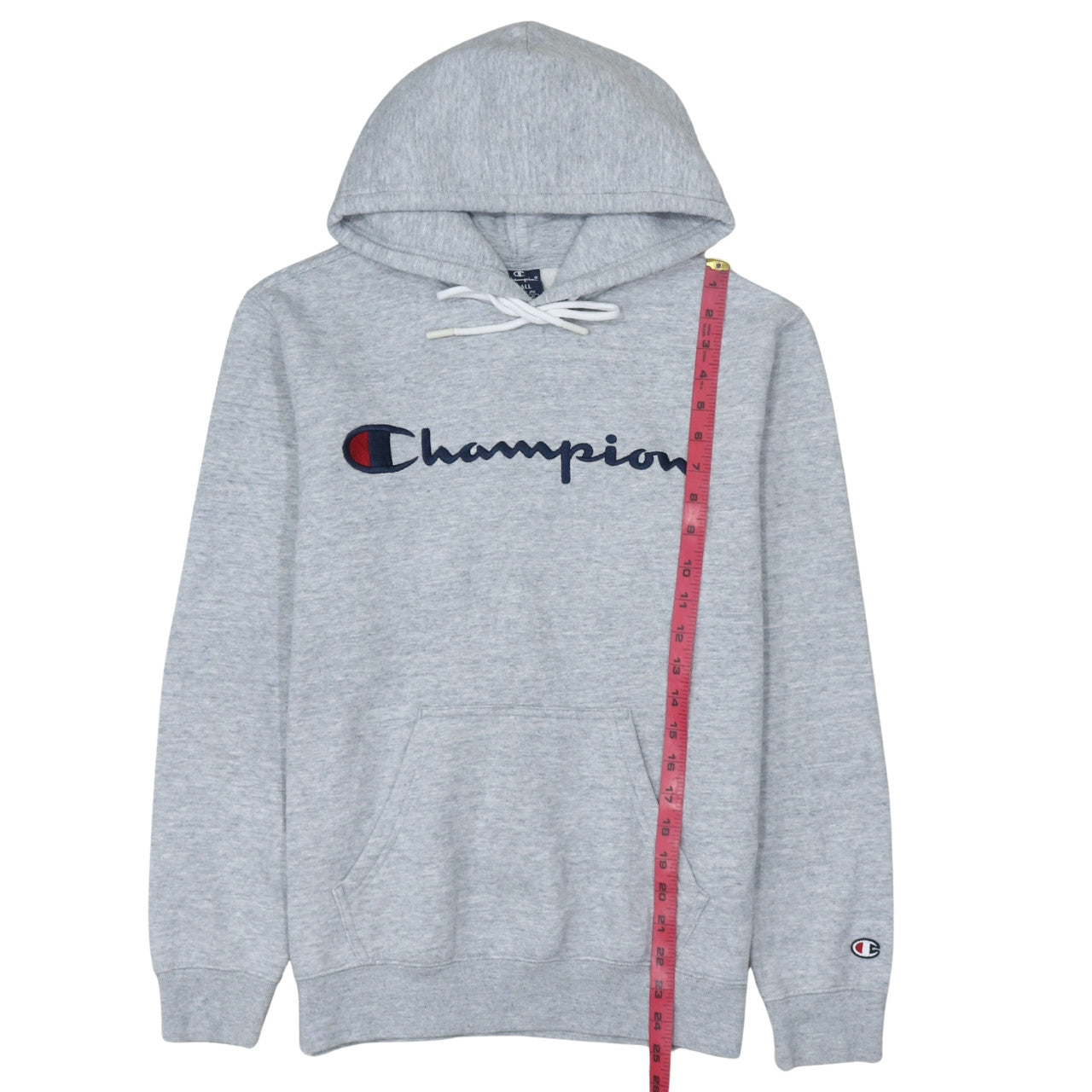 Mens UK Size S Champion Grey Pullover Hoodie