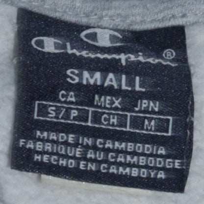 Mens UK Size S Champion Grey Pullover Hoodie