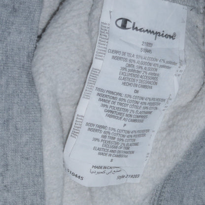 Mens UK Size S Champion Grey Pullover Hoodie