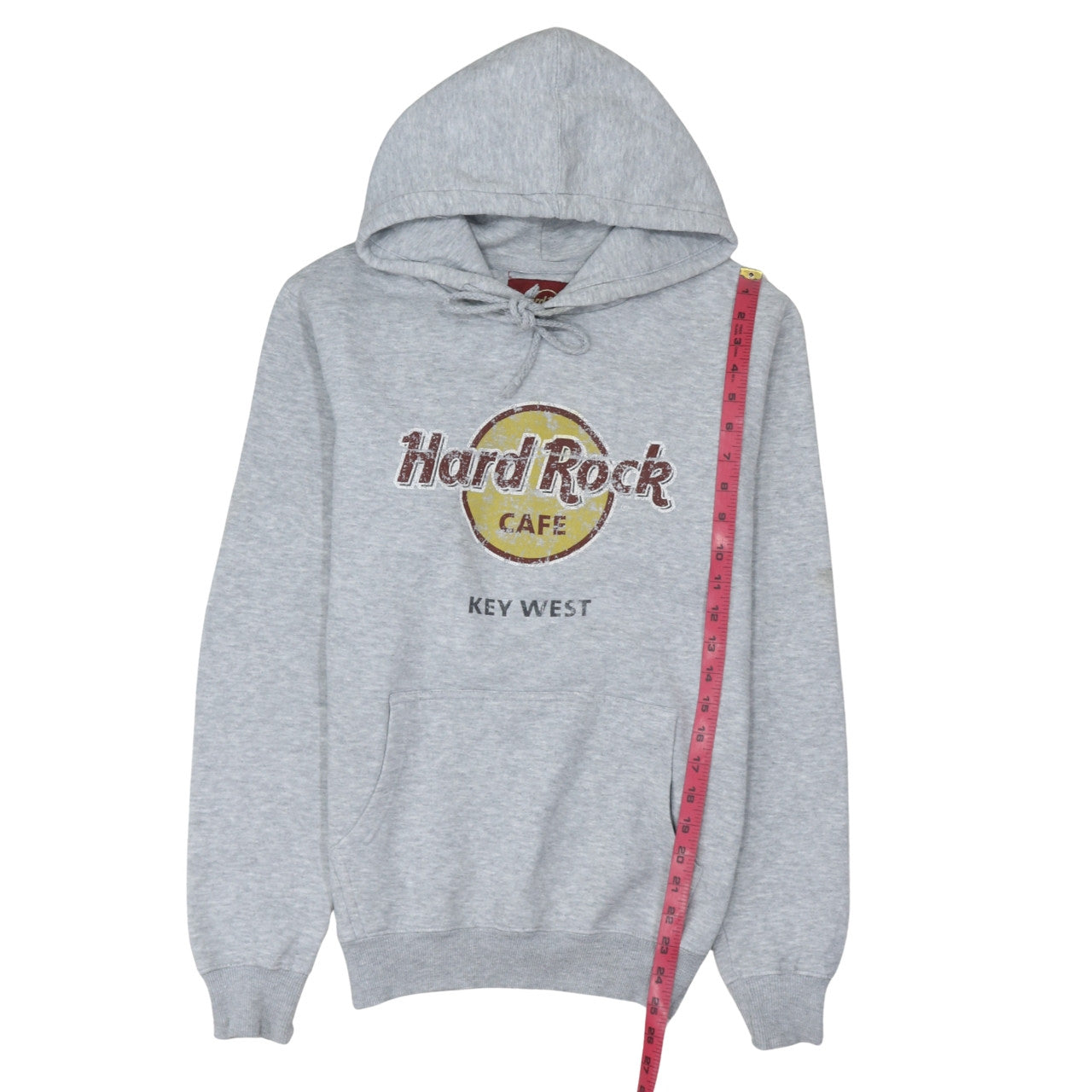 Mens UK Size M Hard Rock Cafe Grey Pullover Hoodie