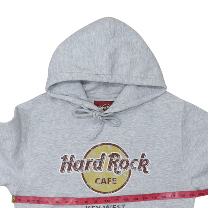 Mens UK Size M Hard Rock Cafe Grey Pullover Hoodie