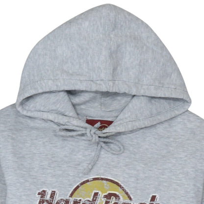 Mens UK Size M Hard Rock Cafe Grey Pullover Hoodie