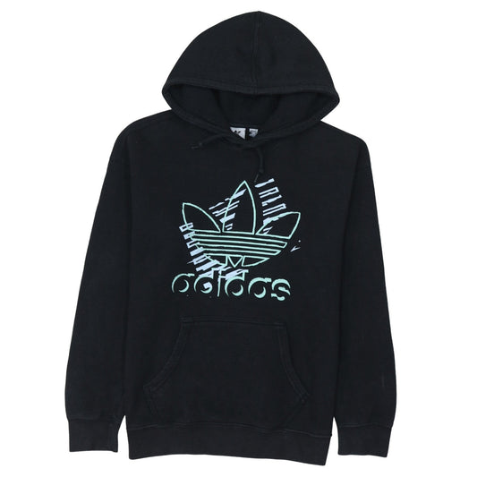 Womens UK Size M adidas Black Pullover Hoodie