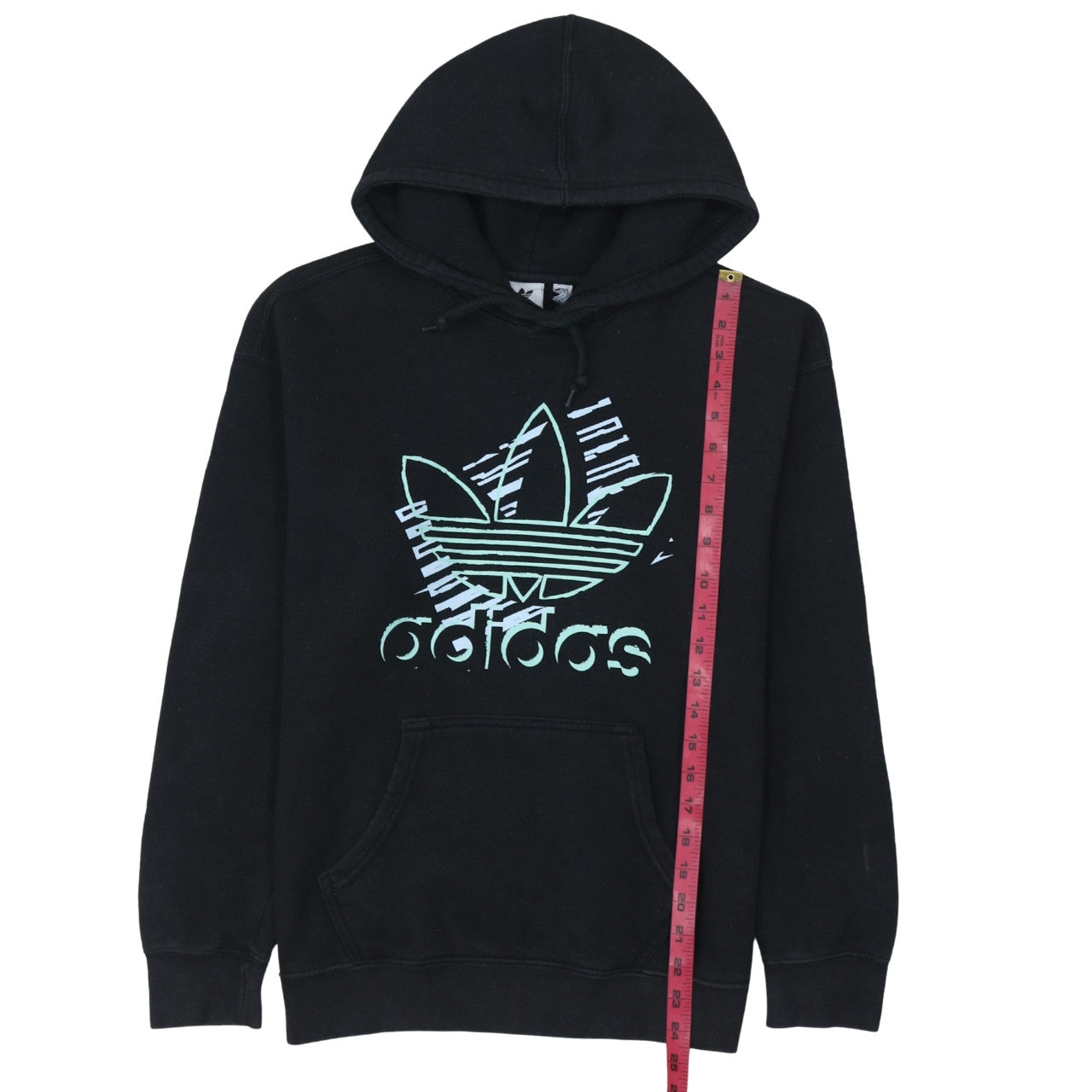 Womens UK Size M adidas Black Pullover Hoodie