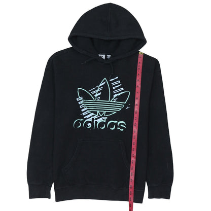 Womens UK Size M adidas Black Pullover Hoodie