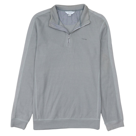 Mens UK Size L Calvin Klein Grey Pullover Sweatshirt