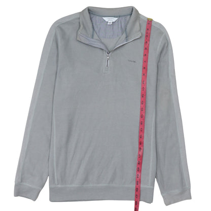 Mens UK Size L Calvin Klein Grey Pullover Sweatshirt