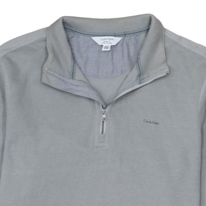 Mens UK Size L Calvin Klein Grey Pullover Sweatshirt